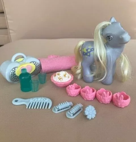 Vintage 2002 My Little Pony Moonlight Celebration with Moondancer Boombox works!