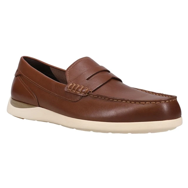 COLE HAAN GRAND Atlantic Penny Loafer Slip On Moc Toe Dress  display picture 3