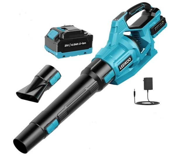 Soffiatore Elettrico Valex Flow 1500 - 1400 W, Velocità Aria 280 Km/h, Per Giardino E Lavaggio Auto - Rosso - Foto 7