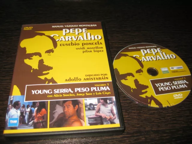 Pepe Carvalho-Young Serra, Poids Plume Vol 1 DVD Eusebio Poncela Ovidi Montllor