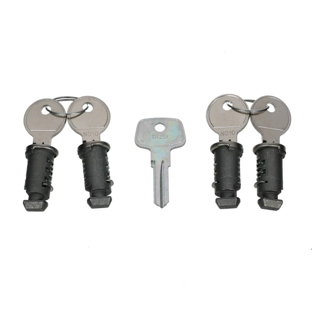VW VOLKSWAGEN BASE Roof Bar Locking Keys Kit Replacement GENUINE OEM