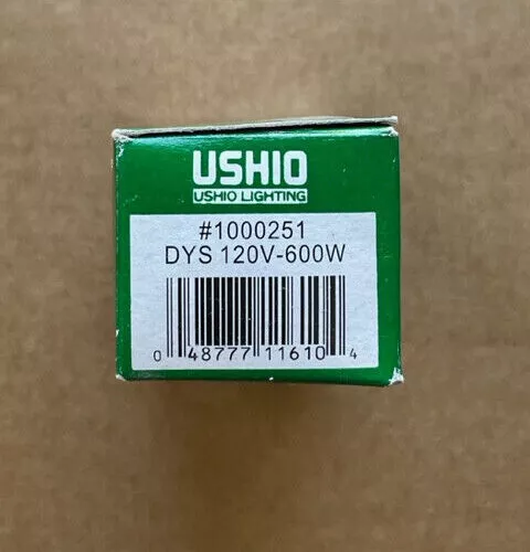 Ushio DYS Halogen Lamp 120V-600W 1000251