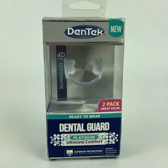Protector dental DenTek Platinum Ultimate Comfort 1 protector con estuche