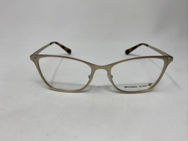 Michael Kors Mk3050 Toronto 1014 53/17/140 Gold Eyeglasses Frame Ku36