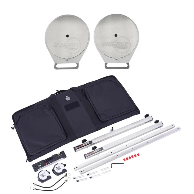 Aluminum Alignment Turn Plates and Wheel System, 13-18 In Rims