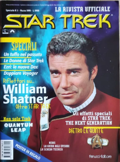 Star Trek La Rivista Ufficiale-Lotto-di 4 Numeri Con Poster-Spedizione Gratuita.