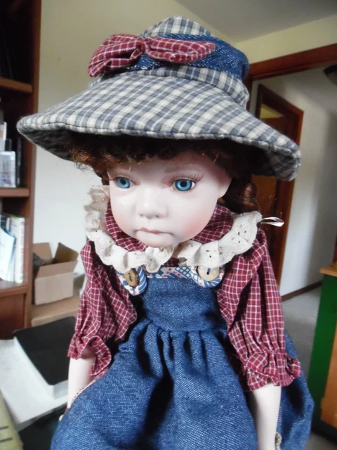 Heritage Signature Collection   #12318---Rachel the Porcelain  Time Out Doll