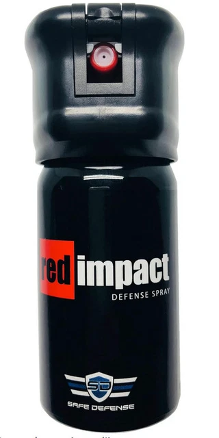 red impact ,objet, spray, anti agression de poche,defense, protection