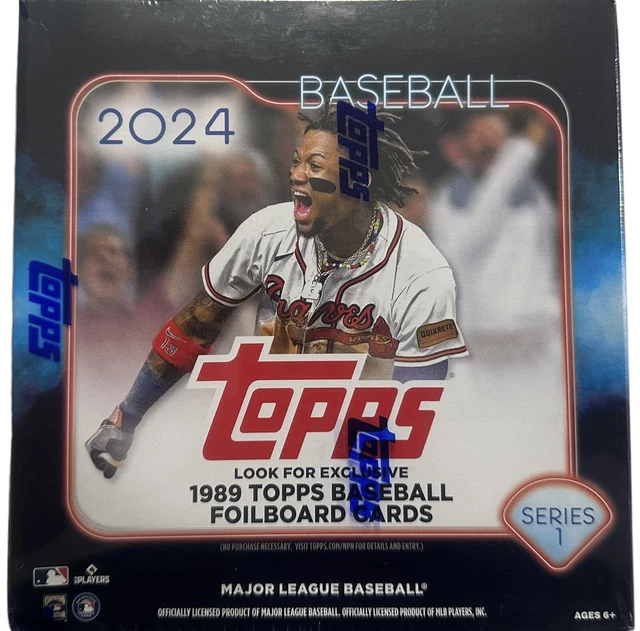 2024 TOPPS SERIES 1 Retail Value Box 16 Packs/14 Cards Each Factory