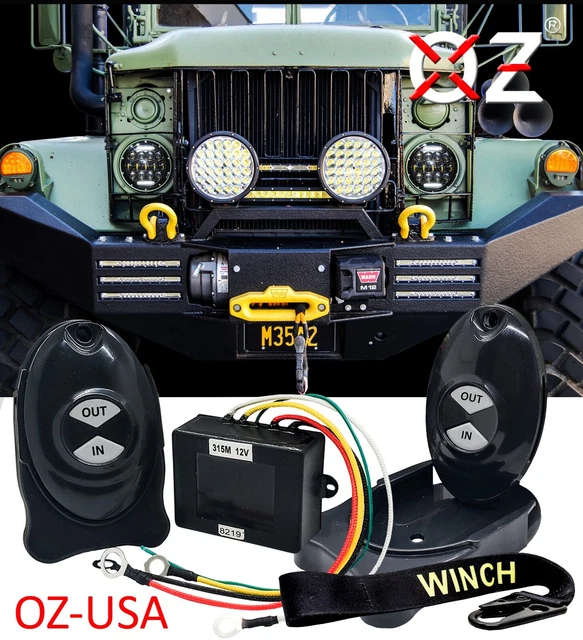 WIRELESS WINCH REMOTE Control SWITCH hydraulic pump lift gate dump bed