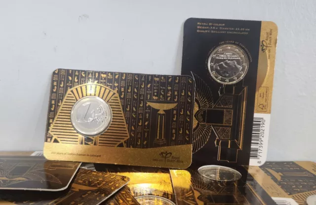 Coincard WM Niedrig 2023 Tutankhamun Bü