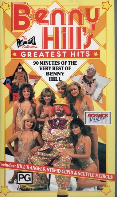 RARE VHS VIDEO Tape BENNY HILL 