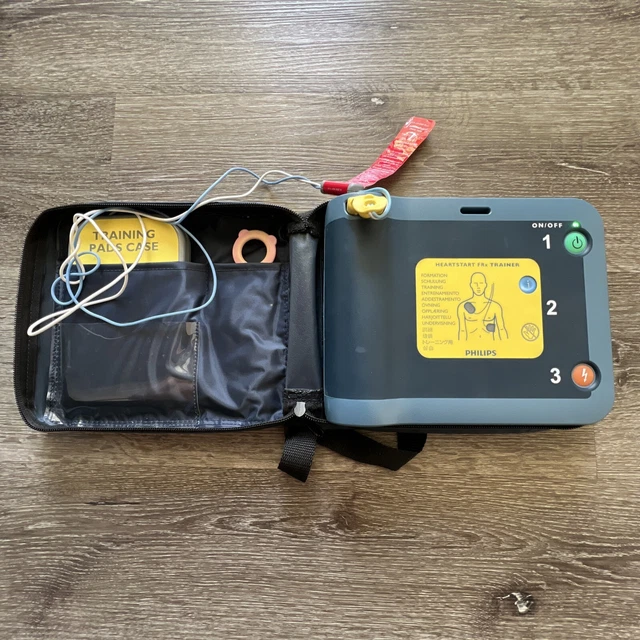 Philips Heartstart FRX AED Trainer w/ Smart Pads Battery Operated Fast Shipping