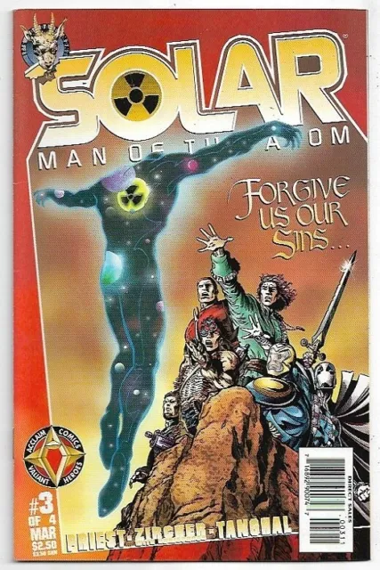 Solar Man of the Atom #3 Valiant Heroes FN/VFN (1998) Acclaim Comics