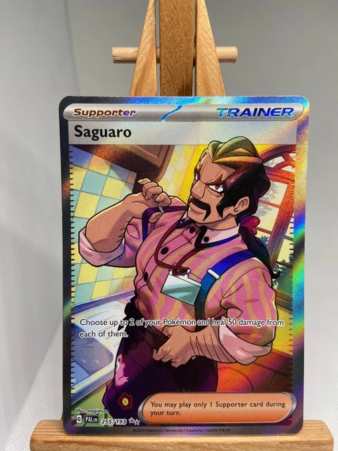 SAGUARO 255/193 POKEMON S&V Paldea Evolved Completo Arte Ologramma