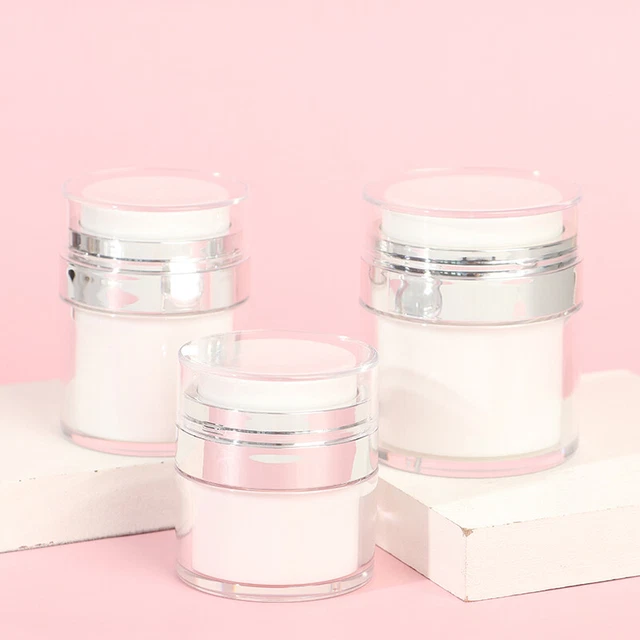 Contenitori in plastica trasparente, vuoti, ricaricabili, per cosmetici, shampoo, detergenti