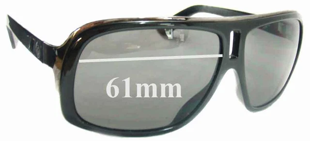 SFx Replacement Sunglass Lenses fits Dragon GG - 61mm Wide