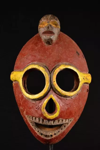 22549 Afrikanische Alte Bakongo Maske / Mask DR Kongo