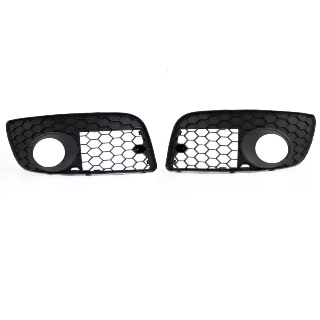 Pair Front Bumper Fog Lamp Light Grille de calandre Pour VW GOLF MK5 GTI 06-09