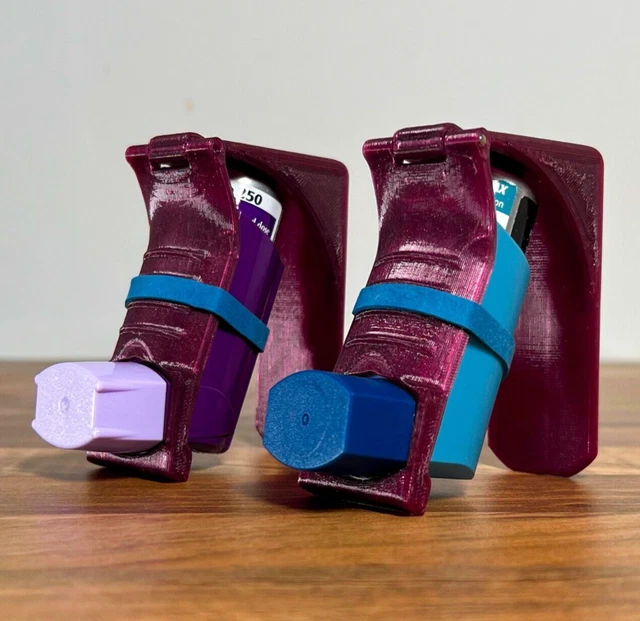 Halermate Inhaler Aid INHALER AID FOR Asthma Inhalers for COPD and Weak, Small or Arthritic ...