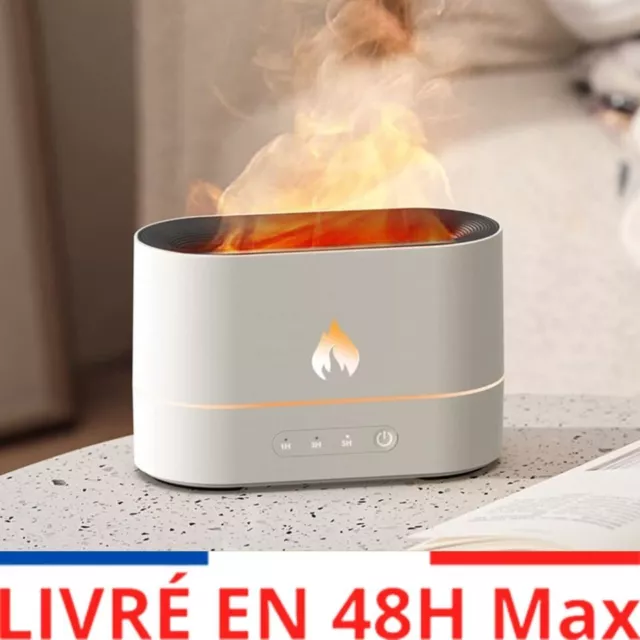 3 en 1 Diffuseur d'Huile Essentielle LED,KISUFU Humidificateur Ultrasonique d'a