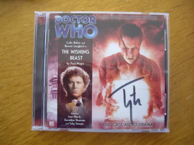 Doctor Who The Wishing Beast, 2007 Big Finish audio CD *SIGNED, OUT OF PRINT*