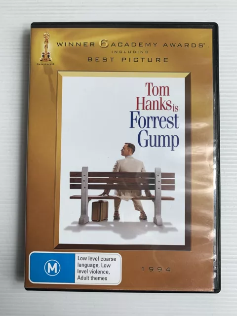 Forrest Gump Tom Hanks Robin Wright Gary Sinise DVD R4 Cult  Movie