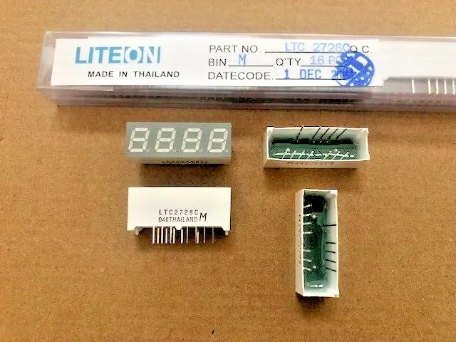 32pcs LED Display LiteOn LTC2728C Liteon - BIN "M"