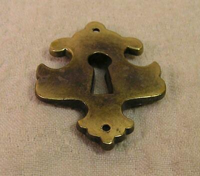 5 Vintage style Brass Escutcheons Key Hole Covers Cabinet Furniture Hardware