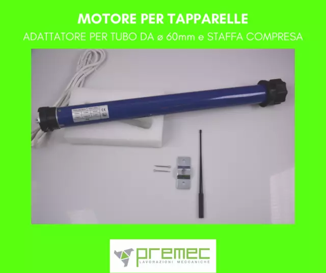 Motore Per Tapparella 60Kg 30Nm Automazione Came Faac Nice Somfy Fine Corsa