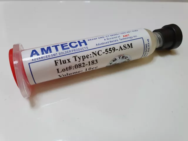 AMTECH Flussmittel Flux NC-559-ASM Lötpaste Löten NC559 Soldering 10cc