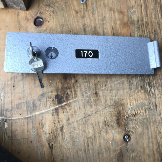 Security Safe Deposit Door With Lock & 2 Customer Keys, No Teller Key
