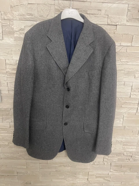 Veste Homme PANAMA JACKET Sans Doublure (sfoderata) - Fabriquée En Italie, 43% Laine 57% Cotone - Neuf Avec étiquettes