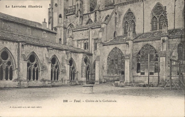 CPA La Lorraine illustrated 258. Toul Cathedral Cloister Uncirculated