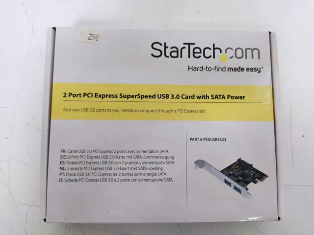 STARTECH PEXUSB3S23 Carte PCI USB3