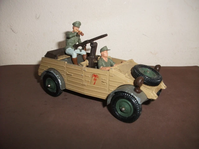 VINTAGE DIECAST BRITAINS Ltd Deetail Kubelwagen German WW2 Soldiers 1/32 Scale EUR 52,99 - FR