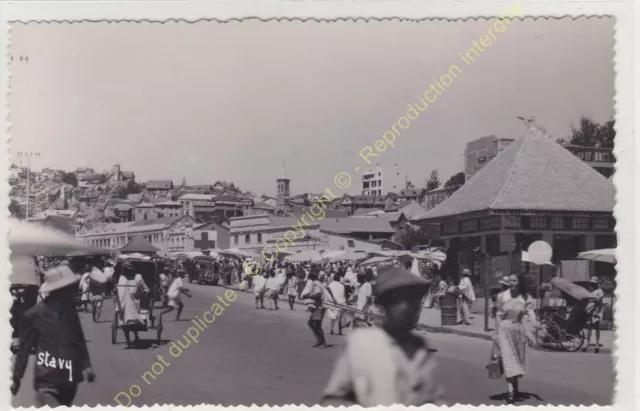 RPPC MADAGASCAR TANANARIVE Analakely rue centrale du marché Edit STAVY