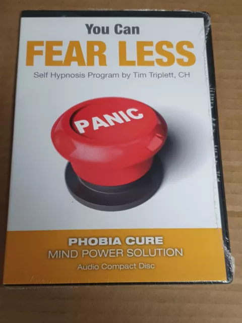 You Can Fear Less, programma di autoipnosi Tim Triplett DVD Phobia Cure Mind Power