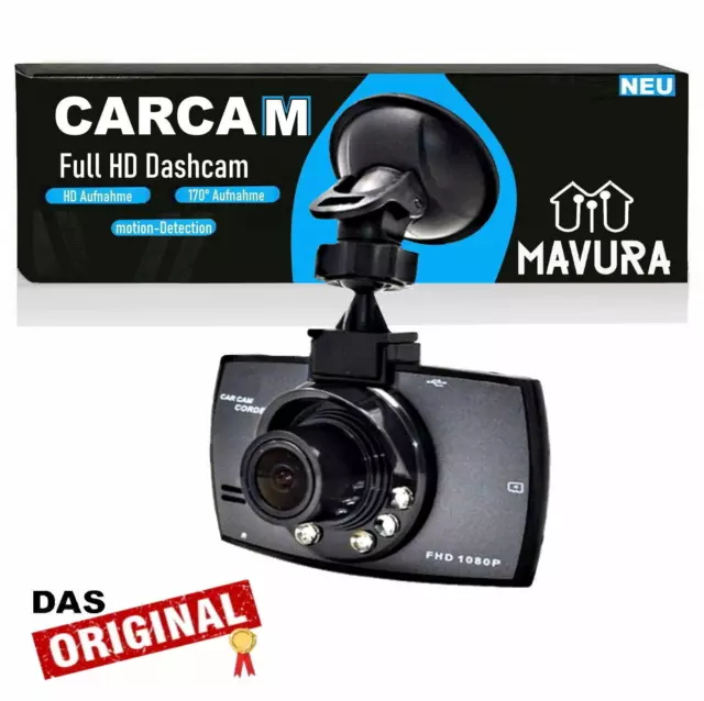 Carcam Dashcam Full Hd Auto Lkw Taxi 1080P Recorder Kfz Kamera Nachtsicht Kfz