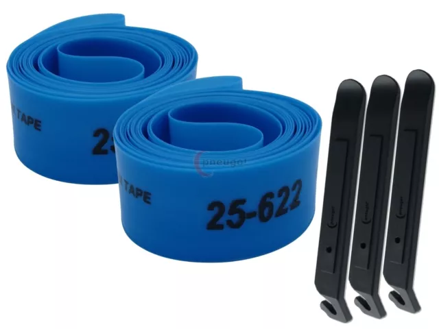 2x Schwalbe Felgenband Super HP 28 Zoll 25-622 (B: 25mm D: 622mm) +3 Reifenheber
