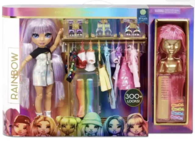 Rainbow High Doll Avery Styles Fashion doll Studio Girls Playset Accessories wig