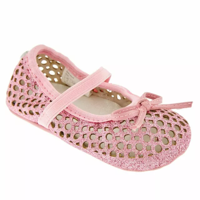 STUART WEITZMAN Perf Perf scarpe per bambina, rosa, da 3 m a 6 mesi