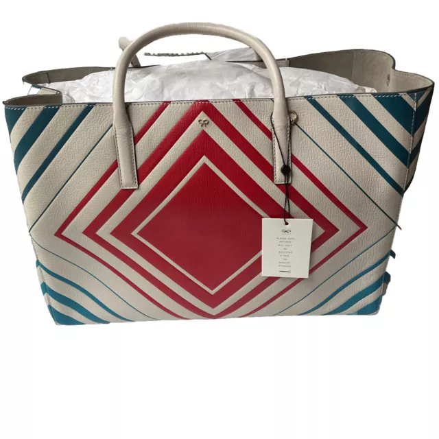 Anya Hindmarch Ebury Maxi feather weight Tote Diamond Brand New! Gorgeous