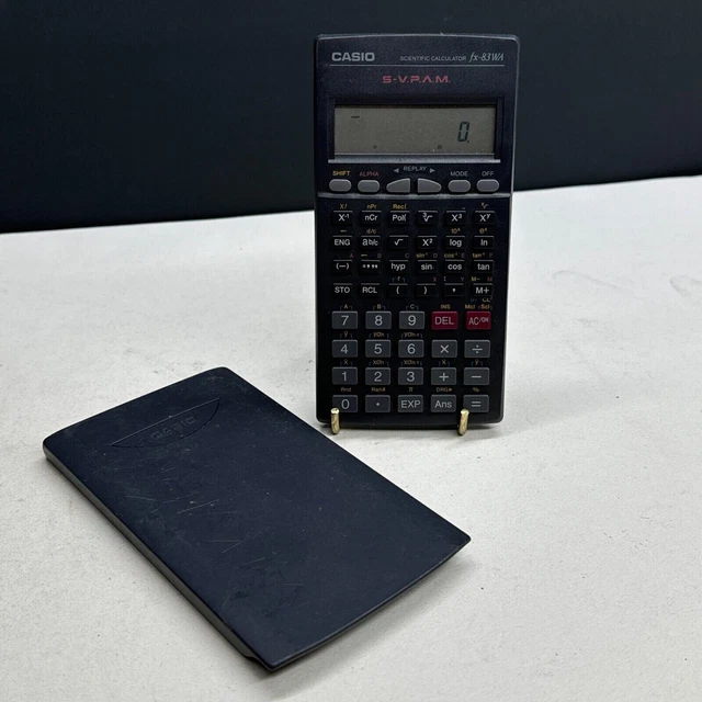 Vintage 2000 Casio fx-83MS S-V.P.A.M. 12 digits scientific calculator! | UK