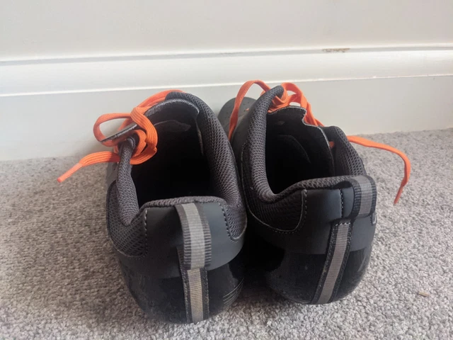 Muddyfox Classic 100 Herren Radschuhe grau orange UK 8 5