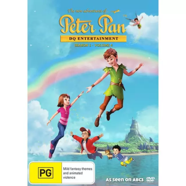 The New Adventures of Peter Pan Season 1 Volume 4 (DVD, 2012) PAL Region 4 [NEW]