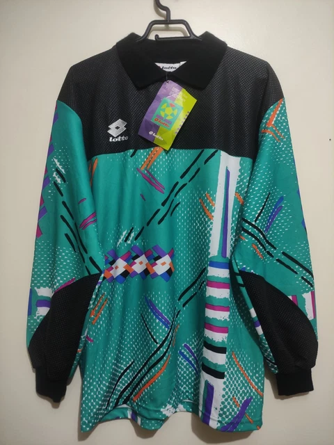 GOALKEEPER SHIRT LOTTO Template Vintage Jersey 1992 Football GK