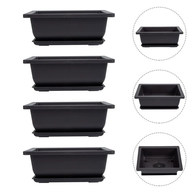5 Sets Blumenhalter Blumentöpfe Für Den Garten Zimmerpflanzen Groß Geländer