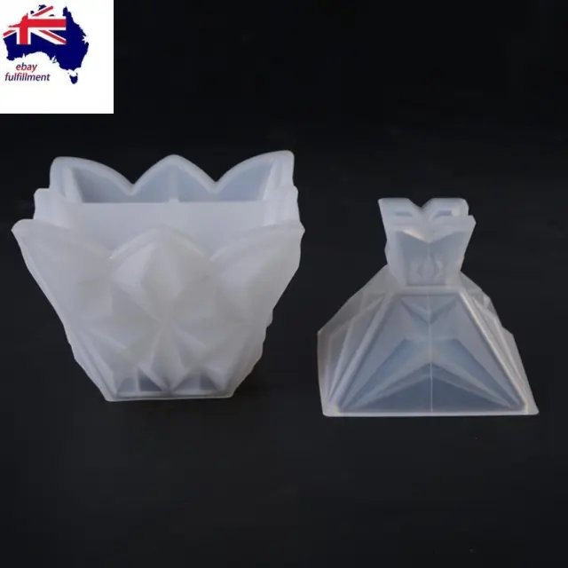 Resin Casting Mold Jewelry Pendant Container Making Mould Craft DIY Perfect Tool