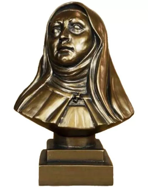 Büste der Heiligen Teresa von Ávila aus Kunstharz